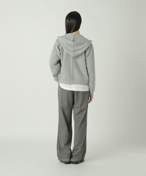 ZUCCa（ズッカ）の「(S)HEART LOGO ZIP-UP HOODIE / パーカー（パーカー・レディース・グレー・M size）」の6枚目の写真