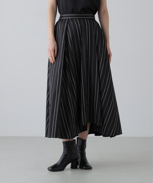セール】◇マルチストライプジャガードスカート（スカート）｜ADORE