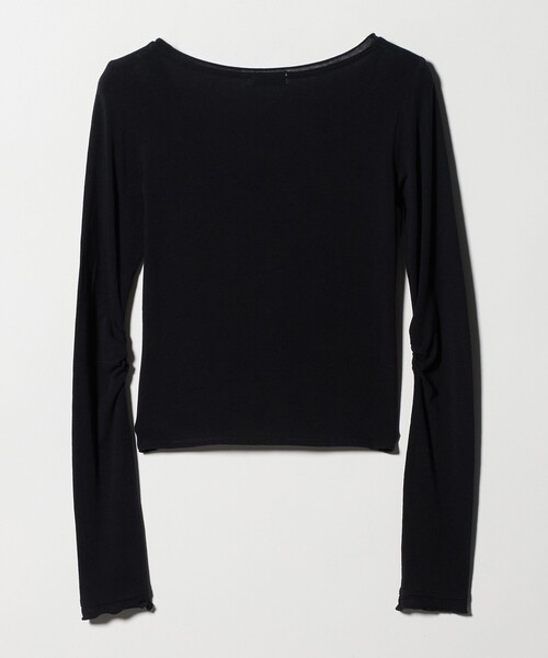 ATTISESSION（アティセッション）の「＜ATTISESSION＞Vネック ロングスリーブ トップス（Tシャツ/カットソー・レディース・グレー系/ネイビー/ホワイト・FREE）」の17枚目の写真