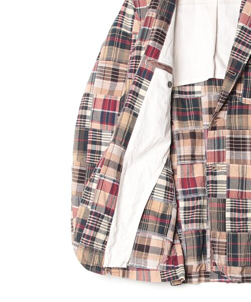 BEAMS PLUS(ビームスプラス)の「B+3B BoxFit P/W(その他アウター・メンズ・ブラウン・MEDIUM/SMALL/X-LARGE/LARGE)」の3枚目の写真