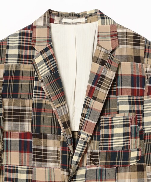 3B Box-fit Patchwork Madras（その他アウター）｜BEAMS PLUS