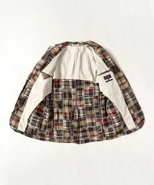 3B Box-fit Patchwork Madras（その他アウター）｜BEAMS PLUS