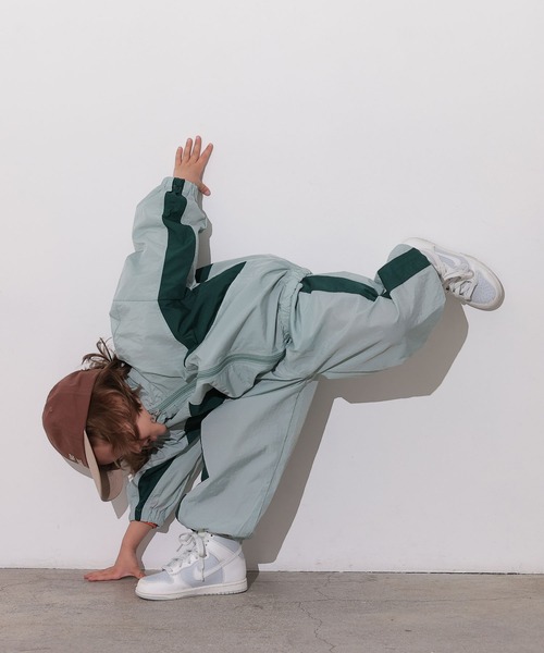 Ocean&Ground（オーシャン&グラウンド）の「ナイロンラインパンツ（その他パンツ・キッズ・ライトグリーン/オリーブ/ライトブラウン・80/90/95/100/110/120/130/140）」の6枚目の写真