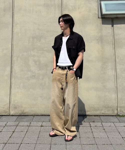 DECOROSO（デコローゾ）の「ブリーズシアサーカー半袖シャツ[ブラック]（シャツ/ブラウス・メンズ・その他・01/02）」の20枚目の写真