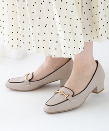 JELLY BEANS | <ふわさら>サークルビジュービットローファーパンプス(204-61112)JELLY BEANS(ジェリービーンズ)(パンプス)