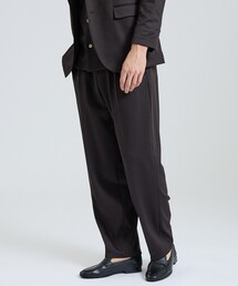 DESIGNWORKS | モクロディー ワイドテーパードパンツ / セットアップ対応 / ストレッチ(スラックス)