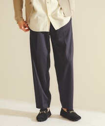 DESIGNWORKS | モクロディー ワイドテーパードパンツ / セットアップ対応 / ストレッチ(スラックス)