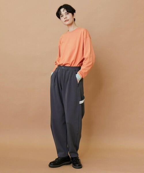 FRAPBOIS（フラボア）の「テイストL/S T（Tシャツ/カットソー・レディース・ブラック/ホワイト/オレンジ・1/2）」の16枚目の写真