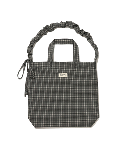 COVERNAT WOMAN(カバーナットウーマン)の「クローバーハート シュリンクリボン エコバッグ Check(エコバッグ/サブバッグ・レディース・その他・FREE)」の2枚目の写真