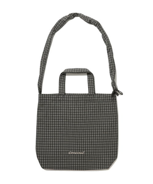 COVERNAT WOMAN(カバーナットウーマン)の「クローバーハート シュリンクリボン エコバッグ Check(エコバッグ/サブバッグ・レディース・その他・FREE)」の3枚目の写真