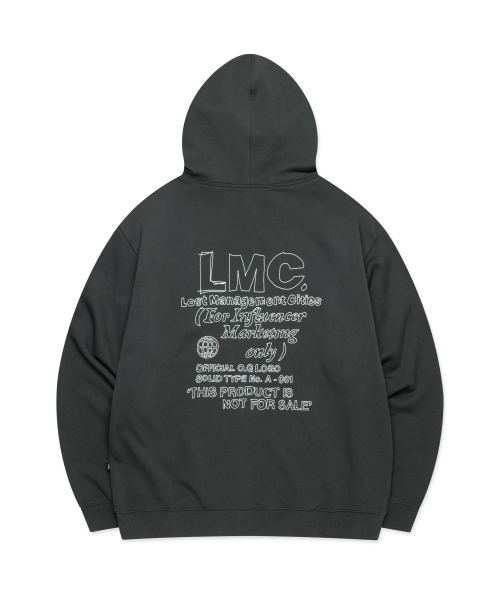 FN DOODLE HOODIE — худи charcoal (угольный)