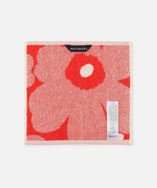 marimekko(マリメッコ)の「Unikko / Mini towel 32x32(ハンカチ/ハンドタオル・レディース・ベビーピンク・FREE)」の3枚目の写真