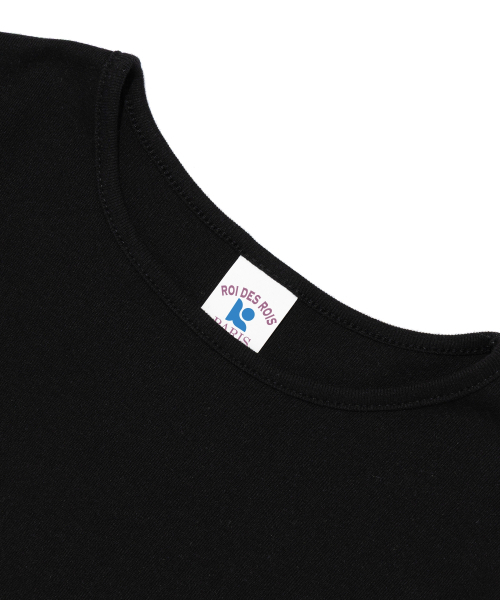 ROIDESROIS(ロワデロワ)の「オリジンパリ クロップ半袖Tシャツ (ブラック)(Tシャツ/カットソー・レディース・その他・FREE)」の4枚目の写真