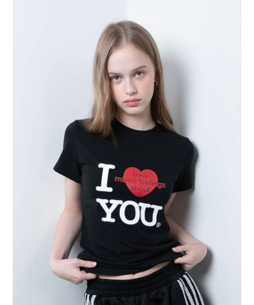 OAFISH(オアフィッシュ)の「I HAVE T-SHIRT, BLACK(Tシャツ/カットソー・レディース・その他・ONE SIZE)」の1枚目の写真