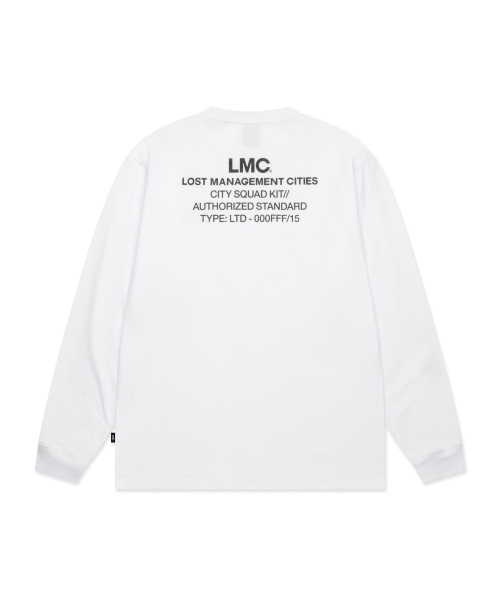 LMCの「オーソライズドスタンダードロングSLVティーホワイト(Tシャツ/カットソー・レディース・その他・M/L/XL/S)」の1枚目の写真