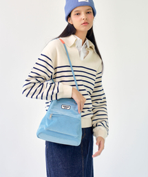 CORDUROY STRING BAG_SKY BLUE