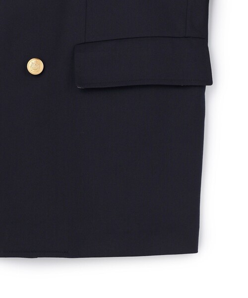 J.PRESS YORK STREET(ジェイプレスヨークストリート)の「【UNISEX】ダブルブレザー / 6B / 金釦 / 背抜き(テーラードジャケット・メンズ・ネイビー系・LARGE/SMALL)」の5枚目の写真