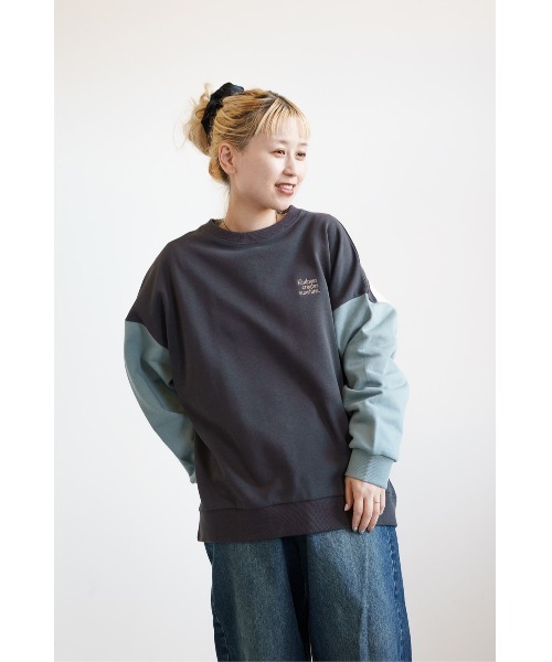 HEART MARKET(ハートマーケット)の「アシメバックプリントリブ付きプルオーバー(Tシャツ/カットソー・レディース・ブラック/その他3/その他2/その他1/アイボリー・FREE)」の6枚目の写真
