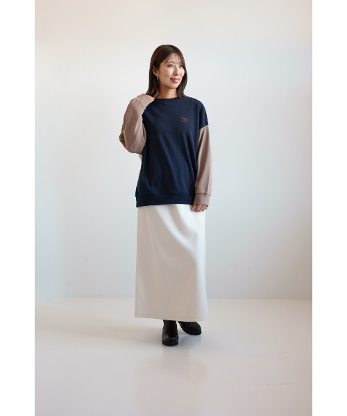 HEART MARKET(ハートマーケット)の「アシメバックプリントリブ付きプルオーバー(Tシャツ/カットソー・レディース・ブラック/その他3/その他2/その他1/アイボリー・FREE)」の9枚目の写真