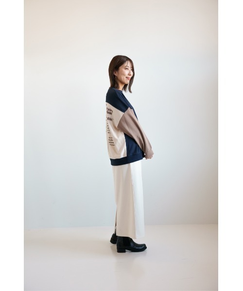 HEART MARKET(ハートマーケット)の「アシメバックプリントリブ付きプルオーバー(Tシャツ/カットソー・レディース・ブラック/その他3/その他2/その他1/アイボリー・FREE)」の10枚目の写真