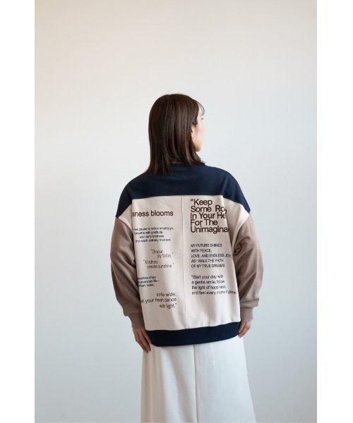HEART MARKET(ハートマーケット)の「アシメバックプリントリブ付きプルオーバー(Tシャツ/カットソー・レディース・ブラック/その他3/その他2/その他1/アイボリー・FREE)」の14枚目の写真