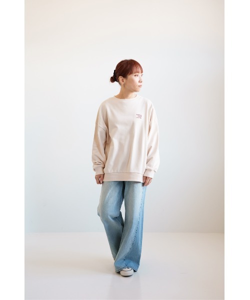 HEART MARKET(ハートマーケット)の「アシメバックプリントリブ付きプルオーバー(Tシャツ/カットソー・レディース・ブラック/その他3/その他2/その他1/アイボリー・FREE)」の15枚目の写真