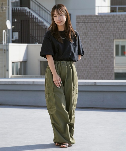 WILD THINGS（ワイルドシングス）の「WILD THINGS/ワイルドシングス OLD ICONS TEE ブランドロゴ プリントTシャツ 2026年春夏（Tシャツ/カットソー・メンズ・ホワイト/ブラック/カーキオリーブ・M/L/XL）」の22枚目の写真