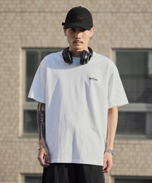 WILD THINGS（ワイルドシングス）の「WILD THINGS/ワイルドシングス OLD ICONS TEE ブランドロゴ プリントTシャツ 2026年春夏（Tシャツ/カットソー・メンズ・ホワイト/ブラック/カーキオリーブ・M/L/XL）」の9枚目の写真