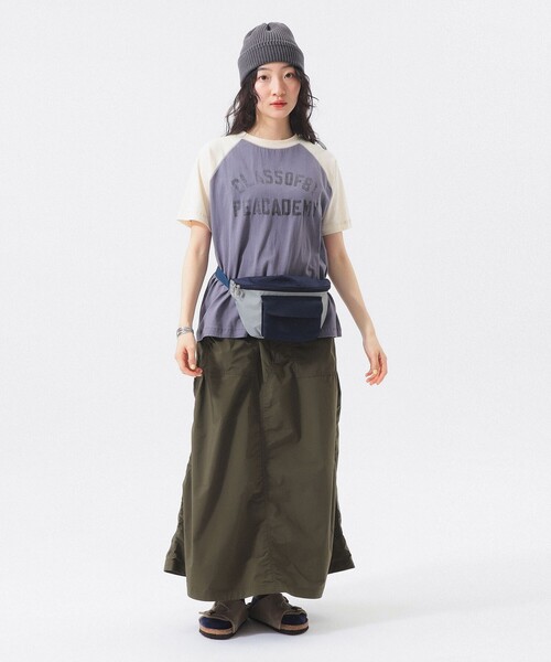 BEAMS BOY（ビームスボーイ）の「【7/24値下げ】2トーン ラグラン Tシャツ（Tシャツ/カットソー・レディース・ネイビー/レッド・2/1）」の8枚目の写真
