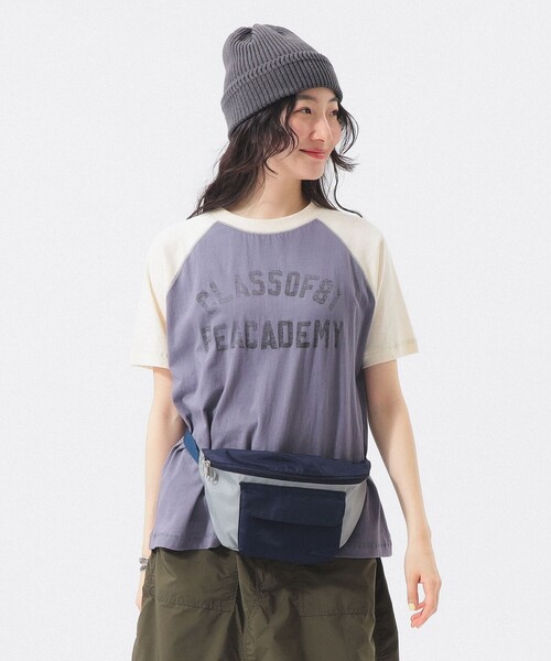 BEAMS BOY（ビームスボーイ）の「【7/24値下げ】2トーン ラグラン Tシャツ（Tシャツ/カットソー・レディース・ネイビー/レッド・2/1）」の11枚目の写真