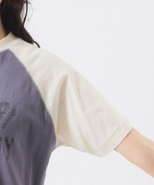 BEAMS BOY（ビームスボーイ）の「【7/24値下げ】2トーン ラグラン Tシャツ（Tシャツ/カットソー・レディース・ネイビー/レッド・2/1）」の13枚目の写真