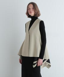 LE PHIL（ルフィル）の「◆ドライツイルランダムヘムジレ（ノーカラージャケット）」