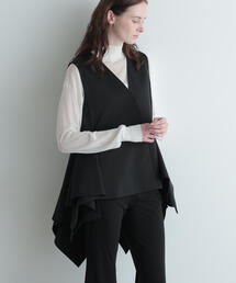 LE PHIL（ルフィル）の「◆ドライツイルランダムヘムジレ（ノーカラージャケット）」