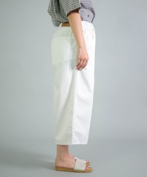 OMNIGOD womens / オムニゴッド] 10ozデニム 5Pイージーワイド