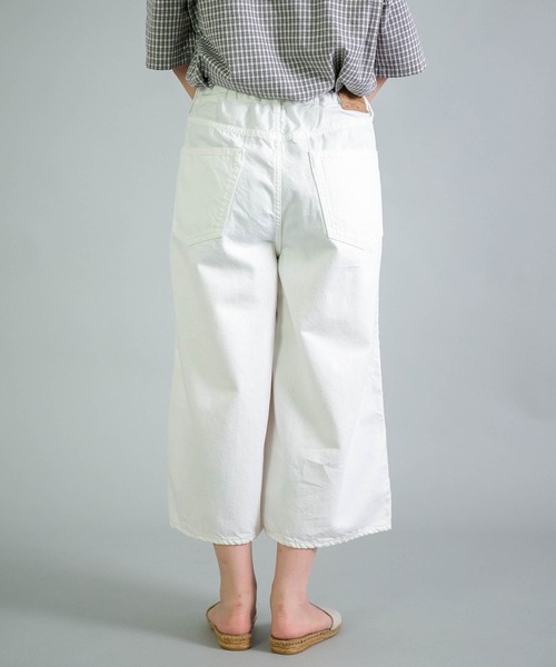 OMNIGOD womens / オムニゴッド] 10ozデニム 5Pイージーワイド