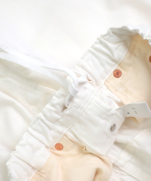 OMNIGOD womens / オムニゴッド] 10ozデニム 5Pイージーワイド
