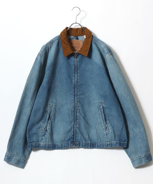 2026SS Levi's/リーバイス CASTRO FULLZIPJACKET 襟コーデュロイ