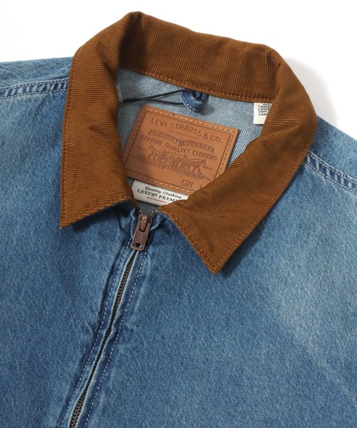 2026SS Levi's/リーバイス CASTRO FULLZIPJACKET 襟コーデュロイ