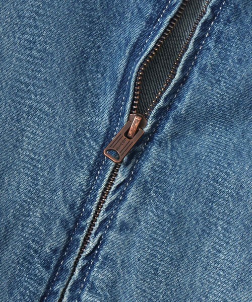 Levi's(リーバイス)の「2026SS Levi's/リーバイス CASTRO FULLZIPJACKET 襟コーデュロイ カストロフルジップデニムジャケット レディース メンズ(デニムジャケット・メンズ・ブルー・L/M/XL)」の5枚目の写真