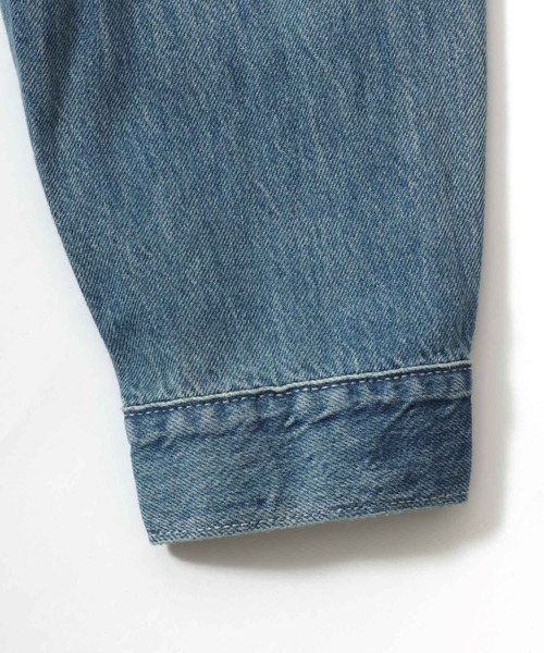 Levi's(リーバイス)の「2026SS Levi's/リーバイス CASTRO FULLZIPJACKET 襟コーデュロイ カストロフルジップデニムジャケット レディース メンズ(デニムジャケット・メンズ・ブルー・L/M/XL)」の13枚目の写真