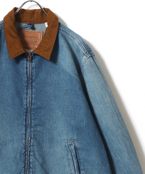 2026SS Levi's/リーバイス CASTRO FULLZIPJACKET 襟コーデュロイ 2026SS Levi's/リーバイス CASTRO FULLZIPJACKET 襟コーデュロイ