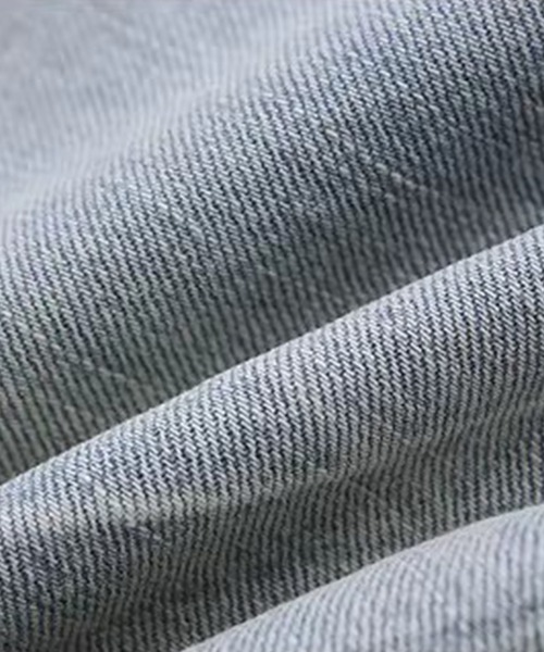 Fano Studios（ファノ ストゥディオズ）の「ハイウエスト ウォッシュ加工 コットン100% ワイドデニムパンツ FC26K008【Fano Studios】【2026SS】（デニムパンツ・レディース・ブルー・L/M/S）」の13枚目の写真