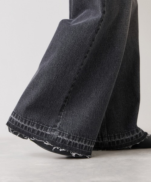 VIS（ビス）の「バギーワイドデニムパンツ（デニムパンツ・レディース・ブルー系その他4/ブラック系その他・SS/S/M）」の18枚目の写真