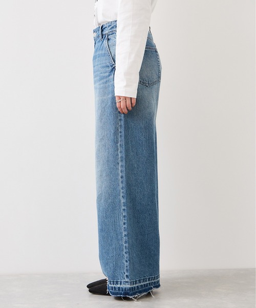 VIS（ビス）の「バギーワイドデニムパンツ（デニムパンツ・レディース・ブルー系その他4/ブラック系その他・SS/S/M）」の20枚目の写真