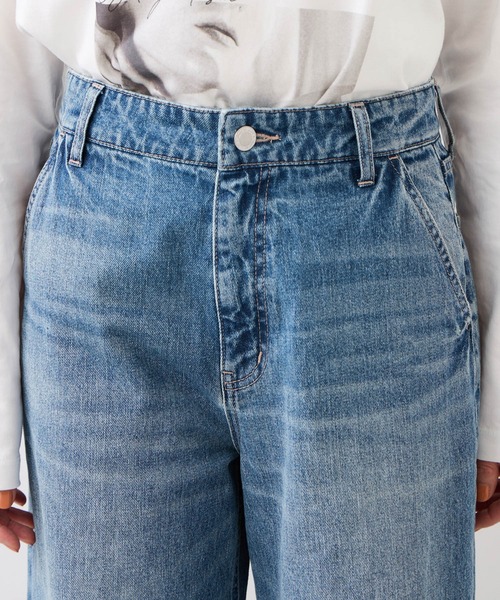 VIS（ビス）の「バギーワイドデニムパンツ（デニムパンツ・レディース・ブルー系その他4/ブラック系その他・SS/S/M）」の22枚目の写真