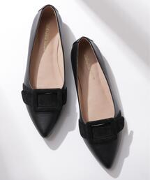 NATURAL BEAUTY BASIC | ◇ベルテッドフラット(パンプス)