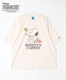 【FRUIT OF THE LOOM/フルーツオブザルーム】FTL x PEANUTS 19/-スラブ天竺1