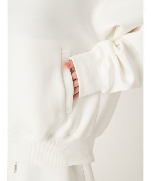 FRAY I.D(フレイアイディー)の「ダンボールジップアップパーカー(パーカー・レディース・グレー/ホワイト/ピンク・F)」の14枚目の写真