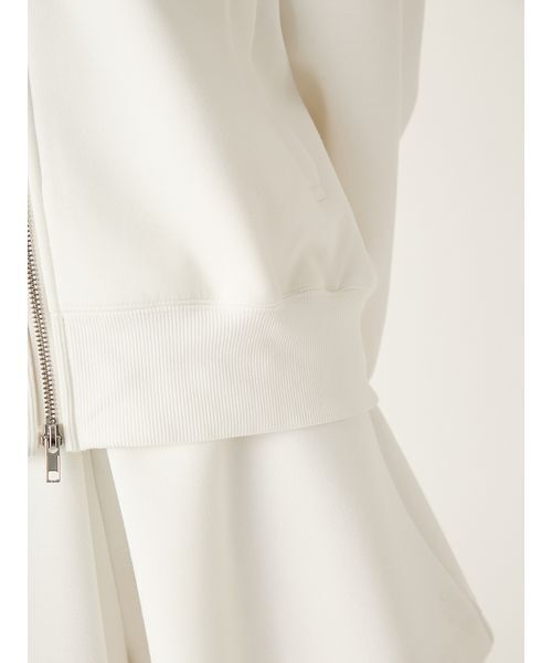 FRAY I.D(フレイアイディー)の「ダンボールジップアップパーカー(パーカー・レディース・グレー/ホワイト/ピンク・F)」の15枚目の写真