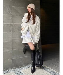 FRAY I.D | ダンボールジップアップパーカー(パーカー)